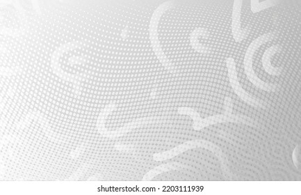 Fondo de presentación de resumen de movimiento plateado. Diseño del concepto de patrón de cosecha brillante. Papel de escritorio de plantilla creativa moderna de escala de grises. Fondo De Forma Gráfica Gris Tech.