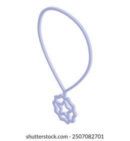 Silver necklace holding a beautiful star shaped pendant
