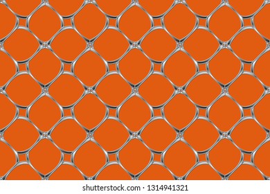silver ornament in arabian style. Pattern wallpapers and for backgrounds. A popular trend in interior decoration. Vector illustration 