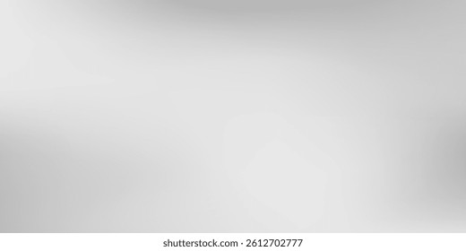 Silver paper foil background with metal mirror texture. Chrome gradient surface with light gloss background art simple abstract