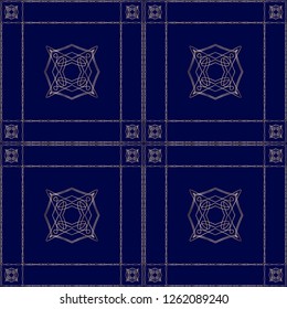 Silver pattern on a blue background.
Beautiful shiny futuristic background for wallpaper, interior, album, flyer cover, poster, booklet