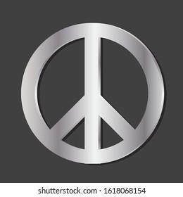 silver peace anti war in the world