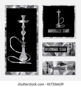 Silver Polygon Hookah bar menu