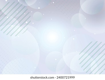 Silver pop circular image background