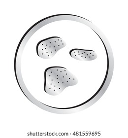 Silver Potato Chips Icon