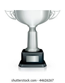 Silver Racing trophy, mesh