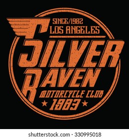 silver raven motorcycle club ,los angeles