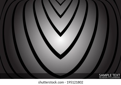 Silver reflection background  illustration  - Vector striped background illustration