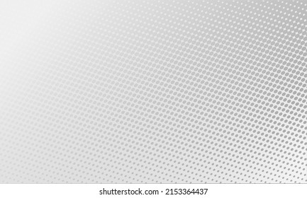 Silver Retro Halftone Style Background. Bright Simple Design Concept Design. White Motion Vector Effect Wallpaper. Monochrome Elegant Abstract Illustration Background.