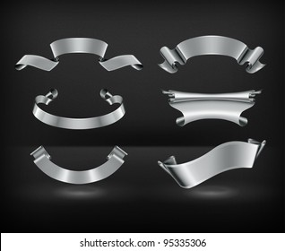 Silver Ribbons, vector