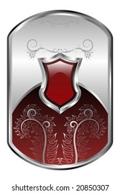 Silver royal medallion