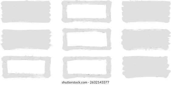 Silver scratch win card texture set. Vector hand drawn scratches for lottery tickets design