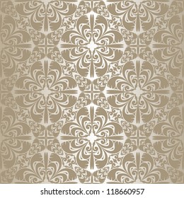Silver seamless wallpaper.