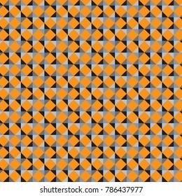 silver shade diamond pattern orange background vector illustration image