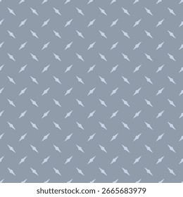 Silver Sheet Diamond Tread seamless pattern. Vector