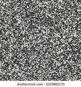 Silver shine of confetti on a black background. Illustration of a drop of shiny particles. Decorative element. Luxury background for your design, cards, invitations, gift, vip. 