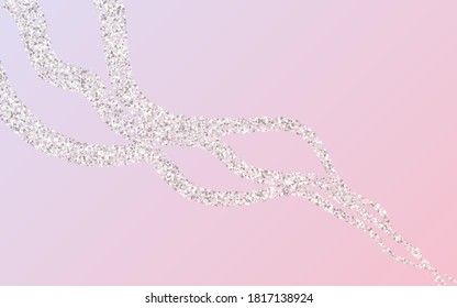Fondo Rosa del Glamour Plateado. Lujoso escenario redondeado. Fondo dorado del polvo blanco. Postales Ricas De Splash.