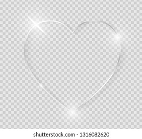Silver shiny glowing vintage heart frame with shadows isolated. White gold luxury realistic border. Wedding, mothers or Valentines day concept. Xmas and New Year abstract. Vector illustration