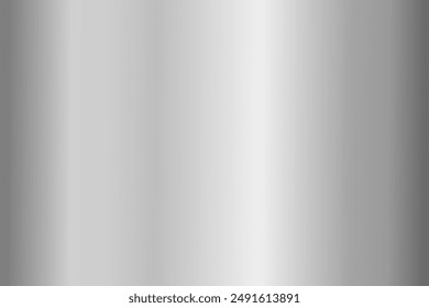 Silver shiny and metal steel gradient template for chrome border, silver frame, ribbon or label design cover, banner, coin, label, flyer, card, poster, ring 2