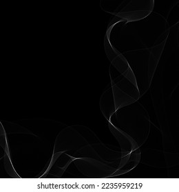 Silver shiny wave. Presentation layout. Template for advertising.