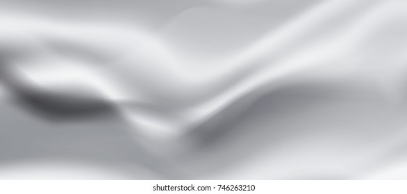 silver silk background illustration. eps10.