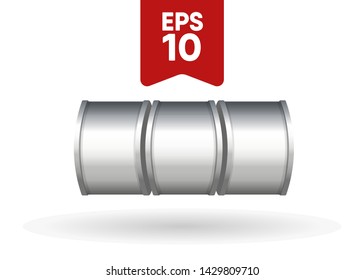 Silver Slot Machine Slots Reel Spin Gambling Vector Illustration