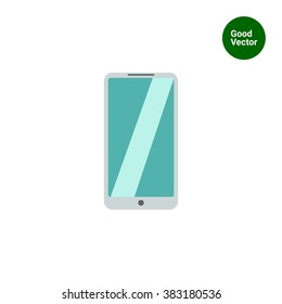 Silver smartphone 