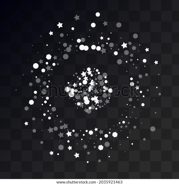Silver Snow Vector Transparent Background Abstract 库存矢量图（免版税）2035921463 |  Shutterstock