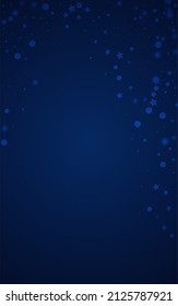 Silver Snowflake Vector Blue Background. magic Snowfall Card. White Xmas Pattern. Fantasy Confetti Transparent.