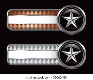 silver star on specialized banners