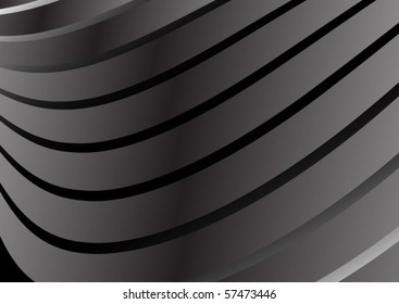 Silver striped background arcs