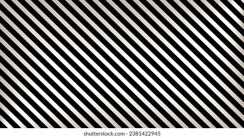 silver stripes on black background for design. Striped diagonal pattern Vector illustration of Seamless background Christmas theme Background with slanted lines
