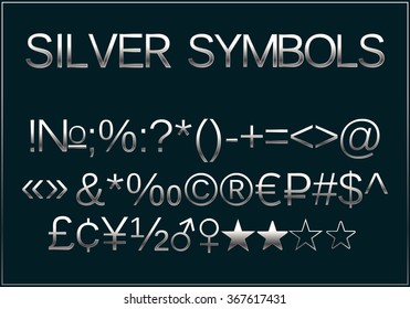 Silver symbols