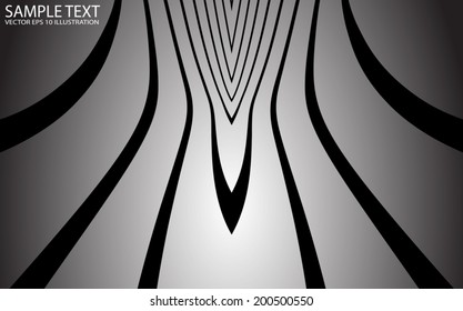 Silver symmetrical vector background illustration  - Vector metal shiny background illustration