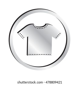 Silver T Shirt Icon
