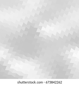 Silver textural background. Black and white geometric pattern. White texture.