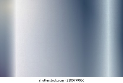 Silver texture background. Vector shiny metal steel gradient template for chrome border, silver frame or label design