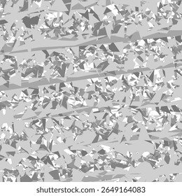 Silver texture pattern. Metallic vector surface. Shimmering geometric design. Reflective abstract background.