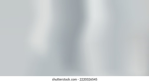 Silber-Textur, Stahl-Panorama-Hintergrund - Vektorgrafik