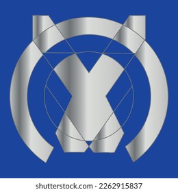 Ilustrador vectorial del tigre de plata , animal tigre , tigre logo