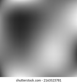 Silver Trendy Smooth Aluminium Gradient Mesh. Empty Watercolor Black Vector Smooth Surface. Digital Minimal Dark Metallic Blurry Background. Monochrome Liquid Grey White Gradient Background.