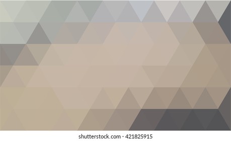 Silver triangle business background