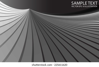 Silver vector abstract futuristic design background - Shiny vector design template illustration