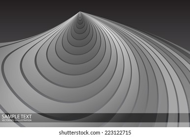 Silver vector abstract  metal background illustration - Abstract vector modern design illustration