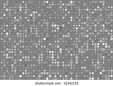 Silver vector dot pattern