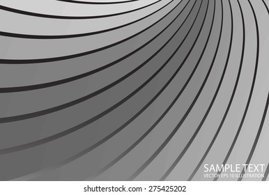 Silver vector lighted shiny abstract background illustration - Metal abstract vector design template illustration