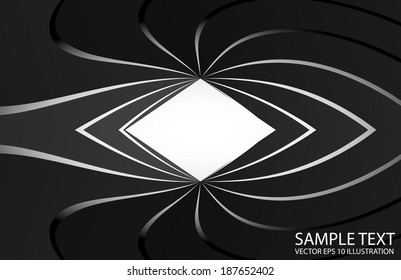 Silver vector   metal shiny frame background  illustration - Metal shiny vector background illustration
