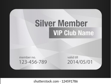 Silver VIP Club Card