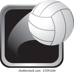 silver volleyball frame
