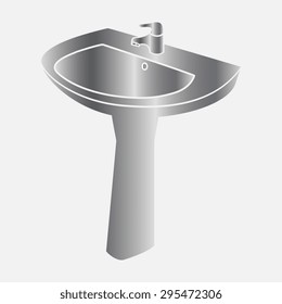 Silver Washbasin icon